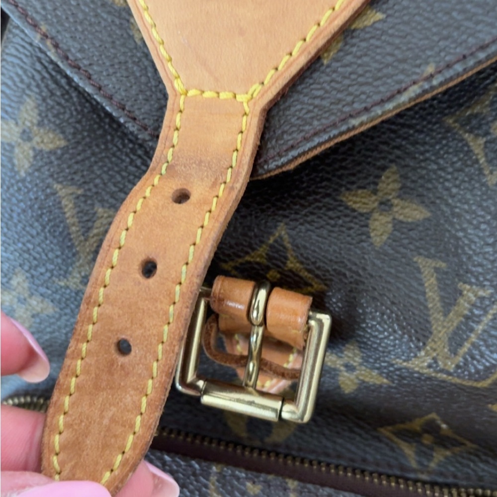 Auth Louis Vuitton Montsouris MM Backpack Monogram - Picture 2 of 6